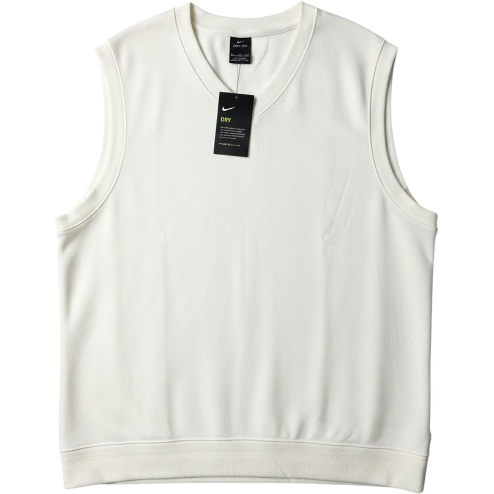 Nike Golf Dri-FIT V-Neck Sweater Vest Mens XXL White AV5225-133